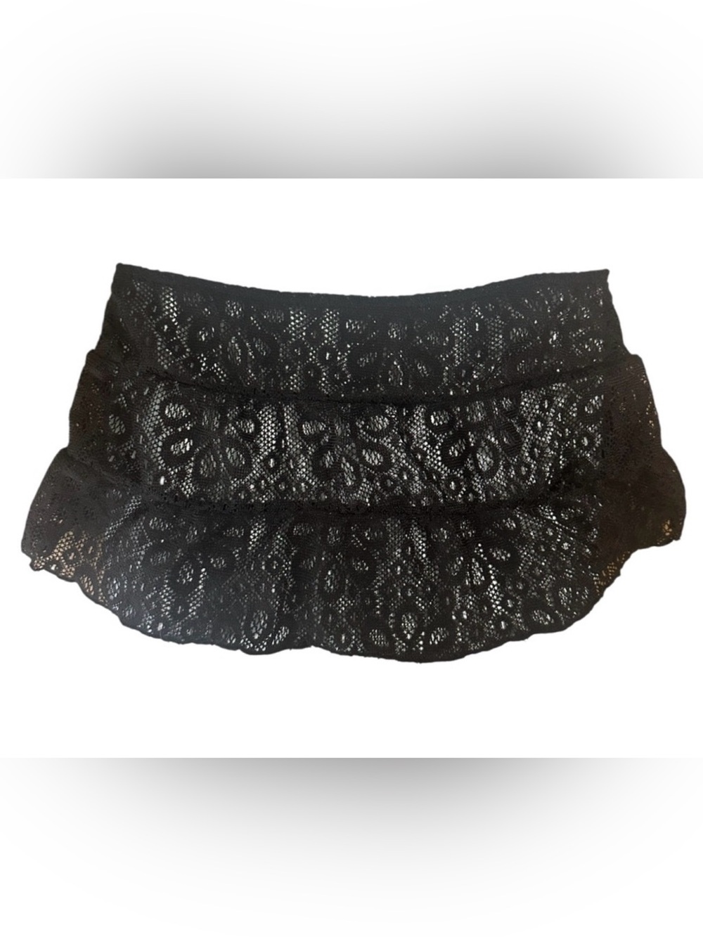 Juniors Lace Swimsuit Cover Up Skirt